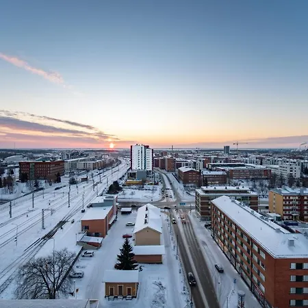 Uleabo Penthouse Studio With A Stunning View In Oulu! *