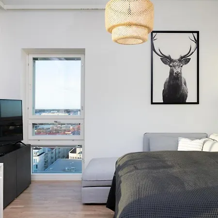 Apartment Uleabo Penthouse Studio With A Stunning View In Oulu!